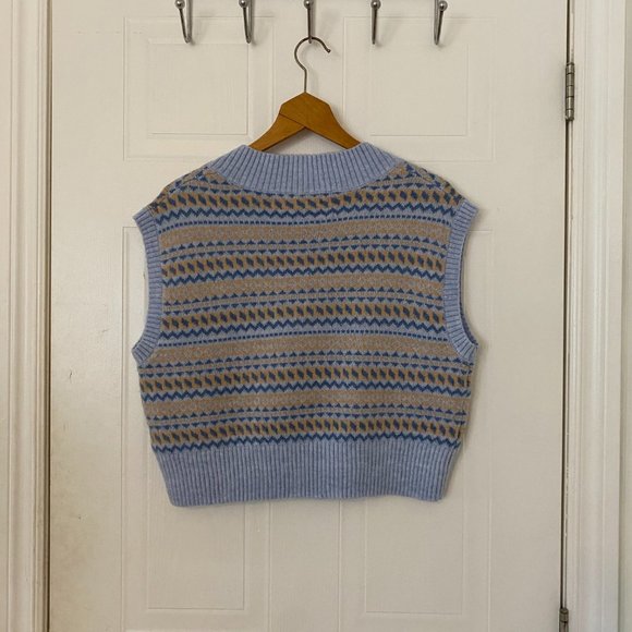 London Kaye Knit Sweater Vest / Size Small - Picture 3 of 3